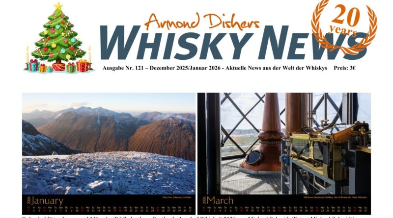 Cover der Armond Dishers WhiskyNews 121