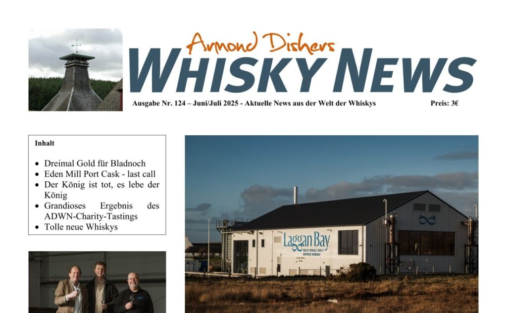 Cover der Armond Dishers Whiskynews 124